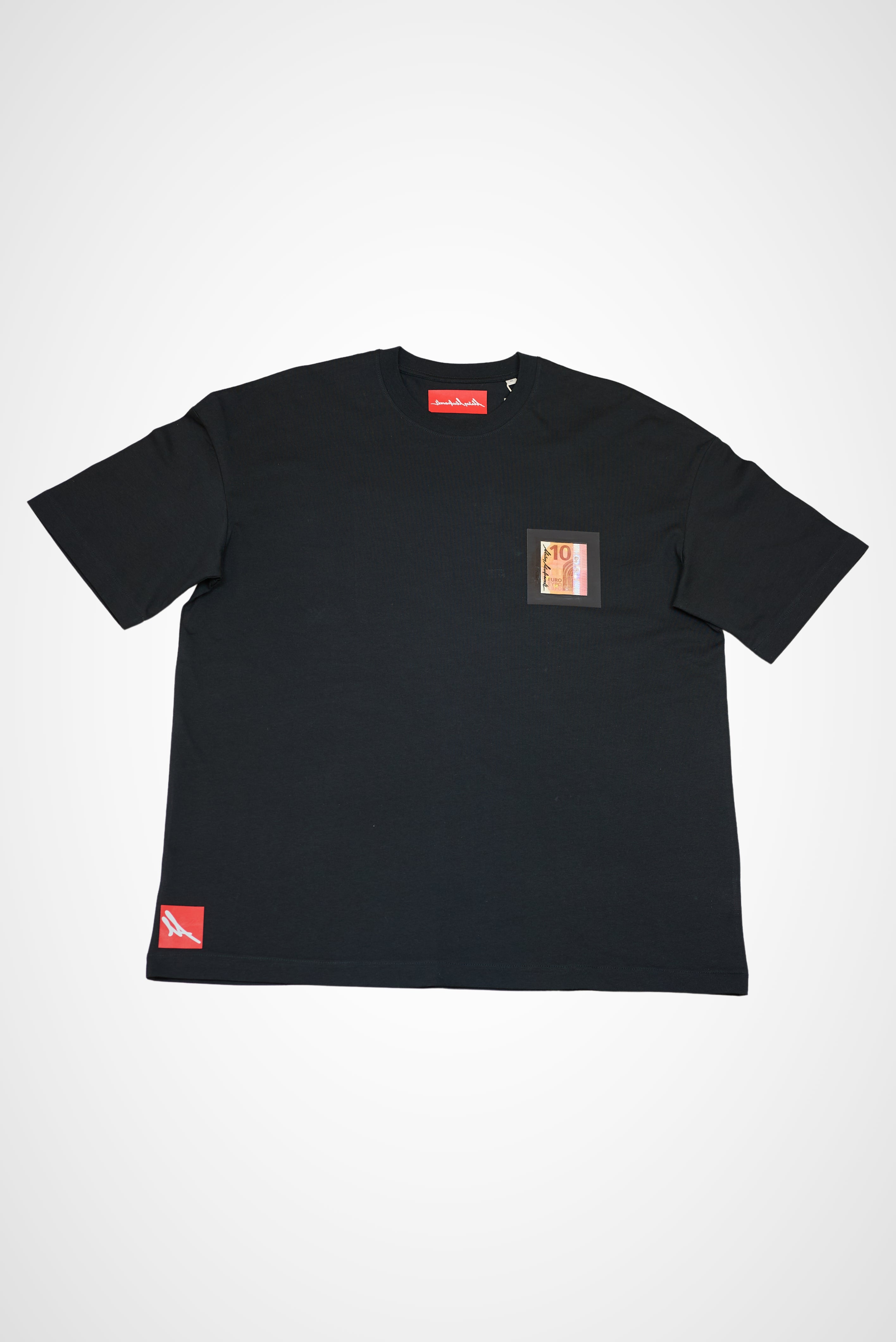 T-Shirt Reverse - Billet 10€ Authentifié - Édition Numérotée - Noir