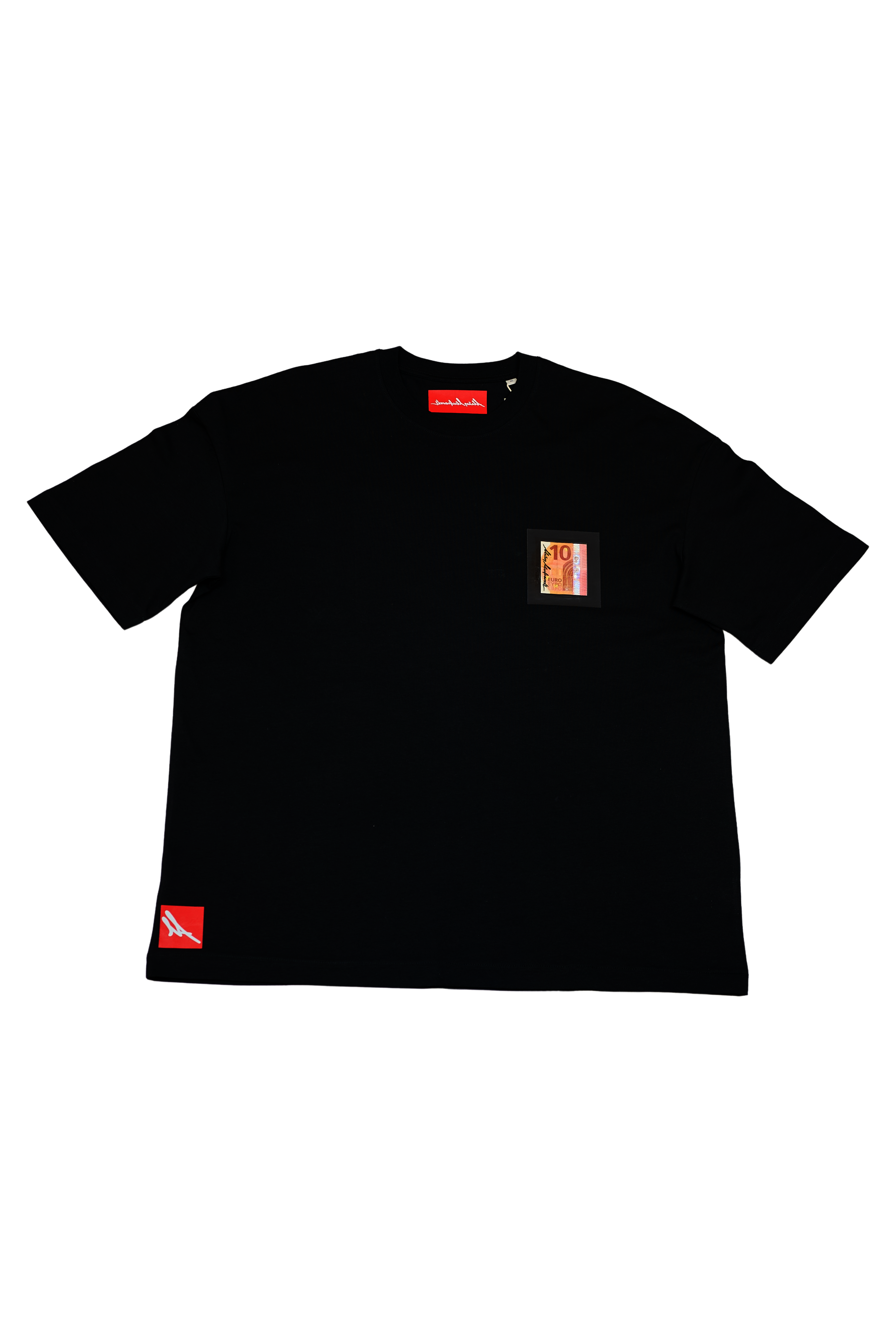 T-Shirt Reverse - Billet 10€ Authentifié - Édition Numérotée - Noir