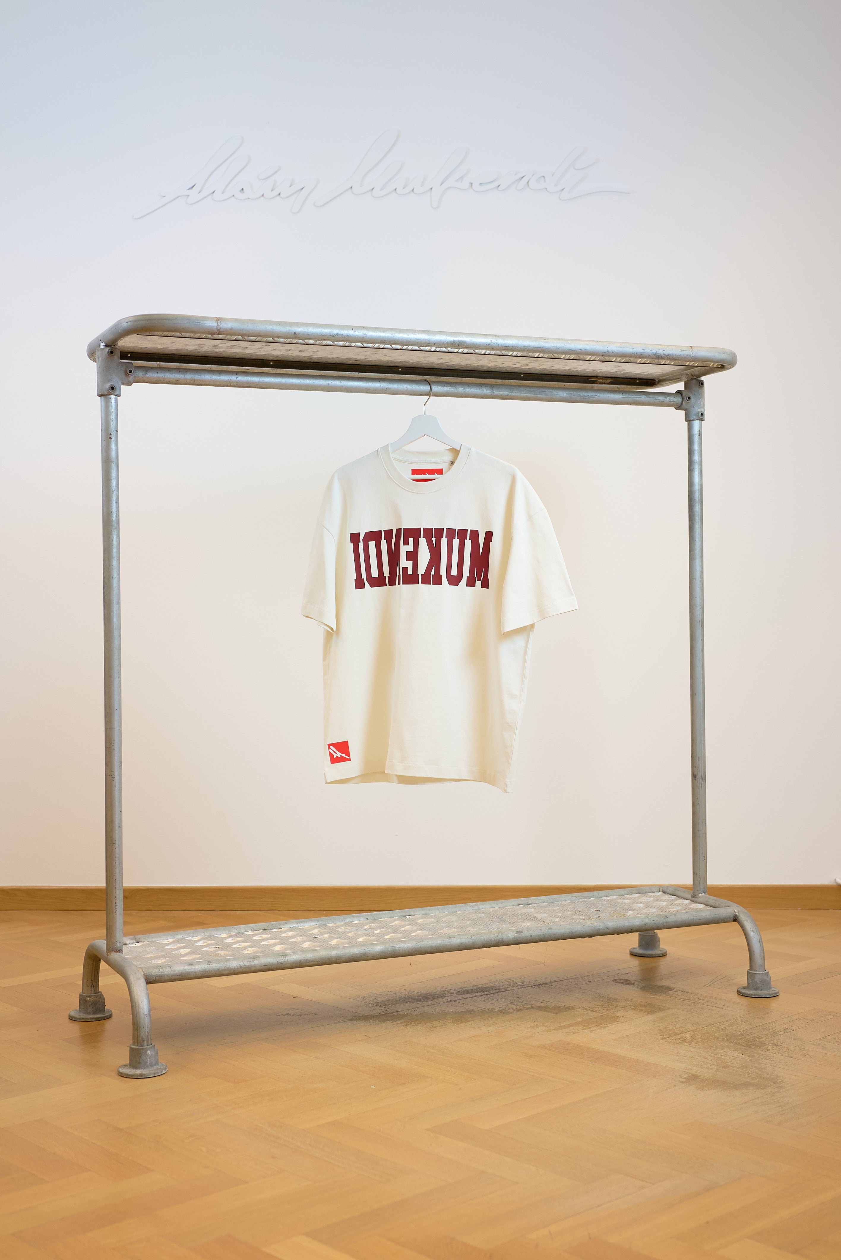 T-Shirt Reverse - Édition Limitée - Blanc Cassé / Bordeaux