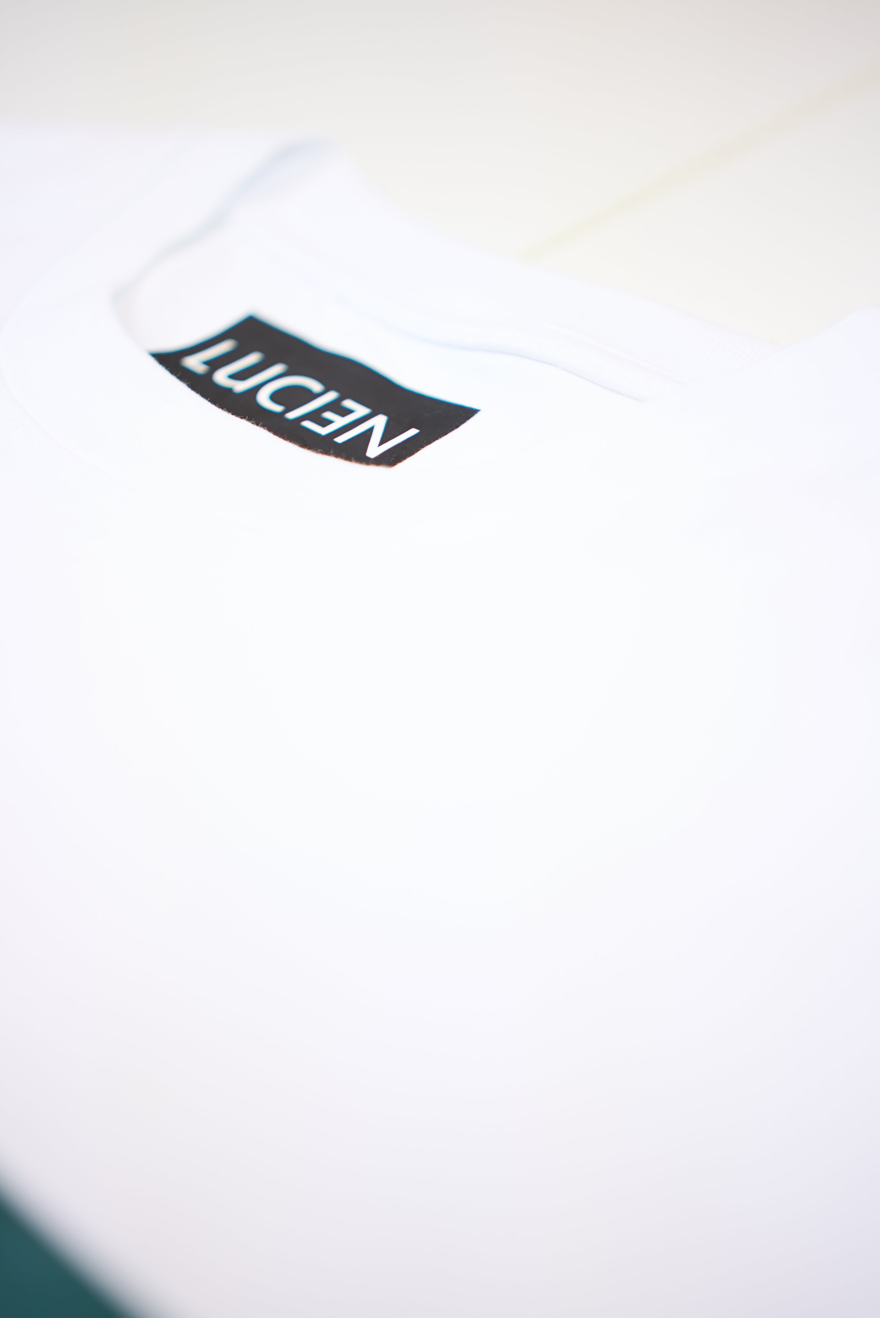 T-Shirt « Envol » Oversize blanc imprimé flamant rose - LUCIƎN