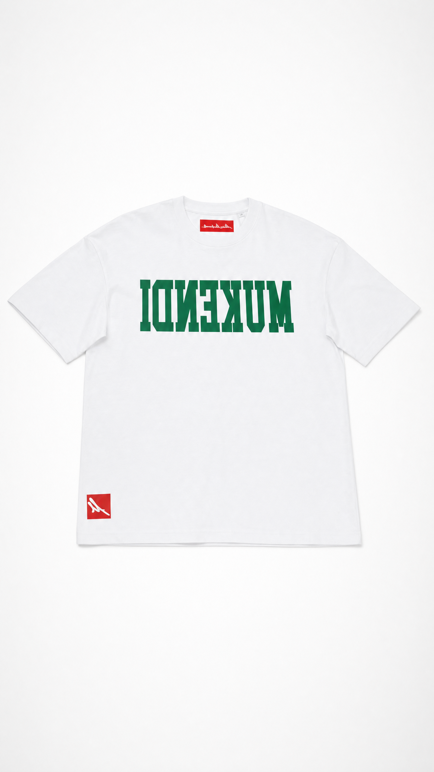 T-Shirt Reverse - Édition Limitée - Blanc  / Vert