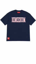 T-Shirt Reverse - Édition Limitée - Blue Marine / Rose Doux