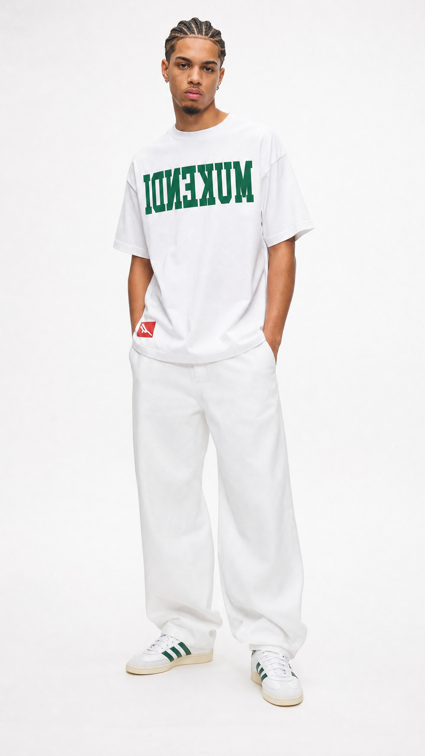 T-Shirt Reverse - Édition Limitée - Blanc  / Vert