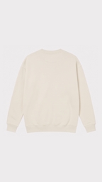 Sweatshirt Reverse Écru / Rose – vue de dos