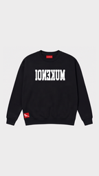 Sweatshirt Reverse Noir / Blanc – vue de face