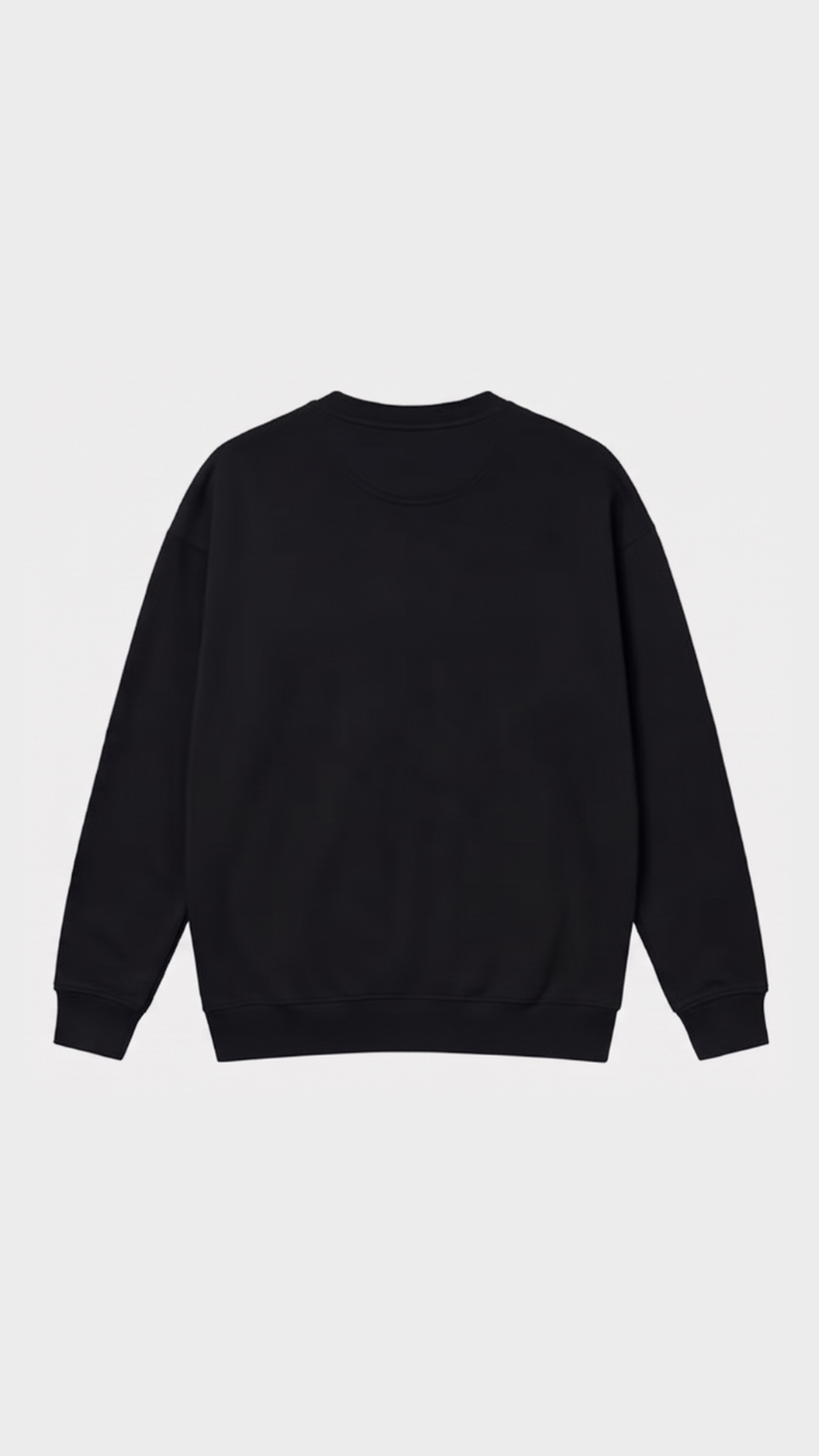 Sweatshirt Reverse Noir / Blanc – vue de dos