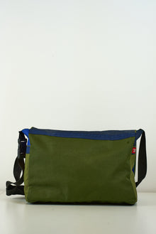 Besace « Cobalt »  Grand format bandoulière  - Arrête  tes sacs by Mesk