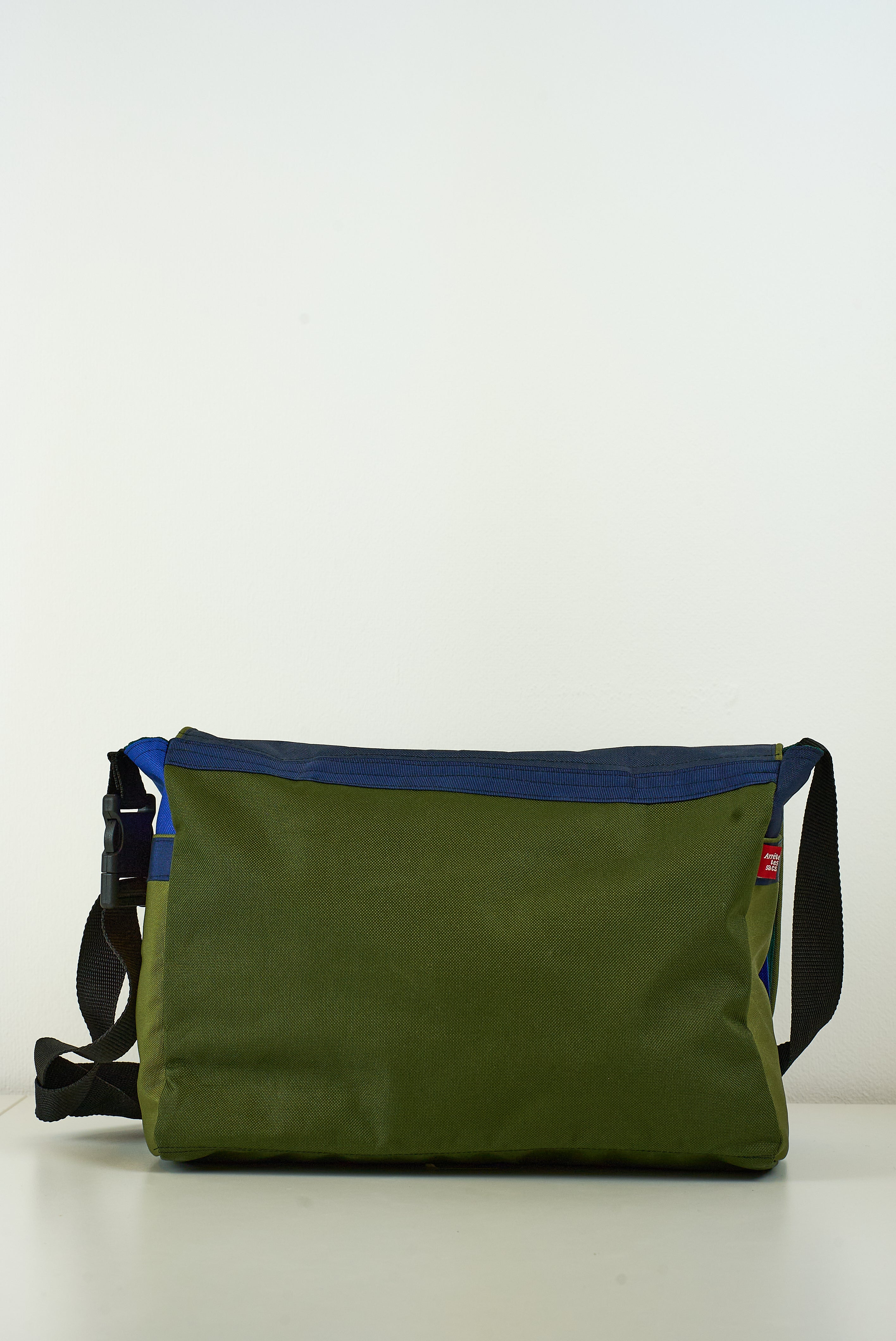 Besace « Cobalt »  Grand format bandoulière  - Arrête  tes sacs by Mesk