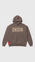 Felpa con cappuccio Reverse - Edizione Limitata - Tortora / Tortora