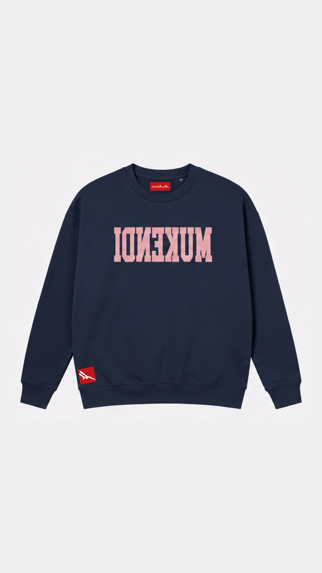 Sudadera Reverse - Edición Limitada - Azul Marino / Rosa